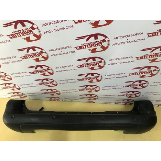 Бампер задній під парктронік комплектний Partner / Berlingo 2008- 9682043777